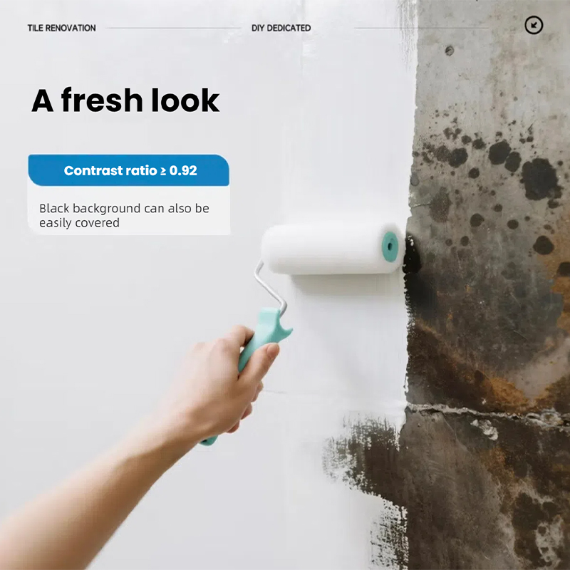 How does water-based wall paint achieve both environmental and safety breakthroughs by using water as a dispersion medium?