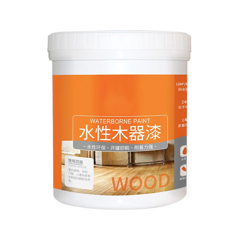 What makes waterborne wood paint an environmentally friendly choice?