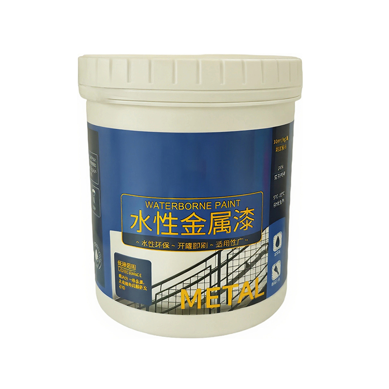 What advantages make metallic paint a premium water-based coating choice that combines environmental friendliness with high performance?